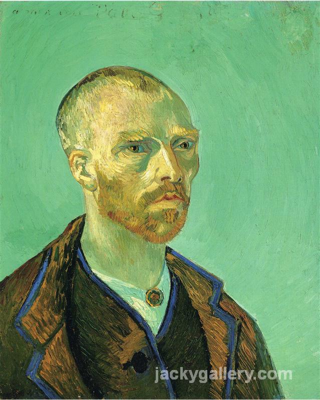 Self Portrait Dedicated to Paul Gauguin, Van Gogh painting - Click Image to Close